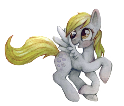 Size: 600x516 | Tagged: safe, artist:pupuliima, derpy hooves, pegasus, pony, female, mare, solo