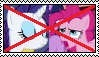 Size: 99x57 | Tagged: safe, artist:fairykitties22, pinkie pie, rarity, earth pony, pony, unicorn, anti-shipping, deviantart stamp, female, lesbian, raripie, request, shipping, stamp