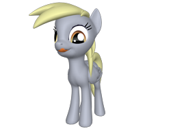 Size: 2000x1500 | Tagged: safe, derpy hooves, pegasus, pony, 3d, cute, female, mare, pony creator 3d, ponylumen, solo, tongue out
