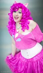 Size: 528x900 | Tagged: safe, artist:aktrez, pinkie pie, human, cosplay, irl, irl human, photo, solo