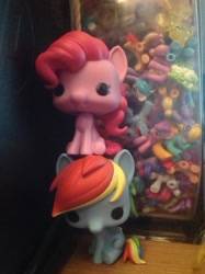 Size: 562x753 | Tagged: safe, derpibooru import, pinkie pie, rainbow dash, irl, official, photo, toy