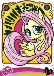 Size: 1280x1814 | Tagged: safe, artist:brenda little, idw, fluttershy, pegasus, pony, solo, traditional art