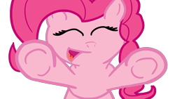 Size: 1920x1080 | Tagged: safe, artist:idkwtsit2u, pinkie pie, earth pony, pony, female, filly, mare, pink coat, pink mane, solo