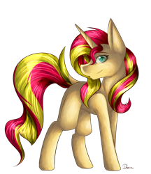 Size: 3276x3787 | Tagged: safe, artist:quiladess, sunset shimmer, pony, equestria girls, missing cutie mark, solo