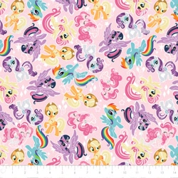 Size: 1500x1500 | Tagged: safe, derpibooru import, applejack, fluttershy, pinkie pie, rainbow dash, rarity, twilight sparkle, twilight sparkle (alicorn), alicorn, earth pony, pegasus, pony, unicorn, cute, fabric, happy, mane six, mlp refresh collection fabric, new designs, pattern, starry eyes, wingding eyes