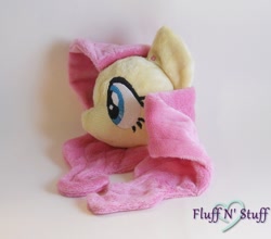 Size: 700x616 | Tagged: safe, artist:sailorminimuffin, fluttershy, head, irl, photo, plushie, wip