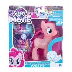 Size: 900x900 | Tagged: safe, derpibooru import, pinkie pie, rainbow dash, human, my little pony: the movie, box, hand, irl, irl human, official, photo, simple background, toy, white background