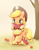 Size: 600x773 | Tagged: safe, artist:raibo, apple bloom, applejack, earth pony, pony, apple, pixiv