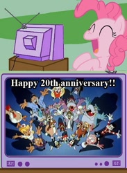 Size: 457x624 | Tagged: safe, pinkie pie, earth pony, pony, animaniacs, exploitable meme, meme, obligatory pony, tv meme