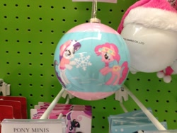 Size: 1000x750 | Tagged: safe, pinkie pie, rarity, earth pony, pony, unicorn, christmas, ornament, snowflake