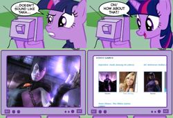 Size: 1126x771 | Tagged: safe, derpibooru import, twilight sparkle, exploitable meme, injustice gods among us, raven (teen titans), tara strong, tv meme