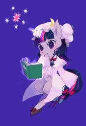 Size: 600x875 | Tagged: safe, artist:yukiotoko, derpibooru import, twilight sparkle, cosplay, crossover, cute, patchouli knowledge, pixiv, touhou, twichouli