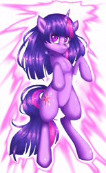 Size: 1922x3120 | Tagged: safe, artist:misukitty, derpibooru import, twilight sparkle, pony, unicorn, abstract background, female, mare, no mouth, solo