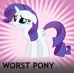 Size: 242x236 | Tagged: safe, rarity, pony, unicorn, 1000 hours in ms paint, lol, op is a cuck, op is trying to start shit, solo, spoilered image joke, worst pony