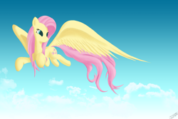 Size: 6000x4000 | Tagged: safe, artist:ultimiant, fluttershy, pegasus, pony, female, mare, pink mane, solo, yellow coat