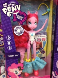 Size: 500x667 | Tagged: safe, pinkie pie, equestria girls, doll, featureless crotch, irl, photo, ponied up, toy, you had one job