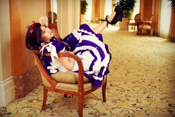 Size: 2000x1333 | Tagged: safe, artist:antiquity-dreams, rarity, human, cosplay, irl, irl human, photo, solo