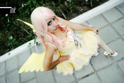 Size: 960x643 | Tagged: safe, artist:ary-neko, fluttershy, human, cosplay, irl, irl human, photo, solo