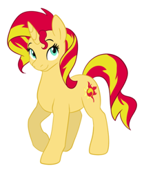 Size: 442x528 | Tagged: safe, artist:fizzy-dog, sunset shimmer, pony, unicorn, cute, shimmerbetes, solo