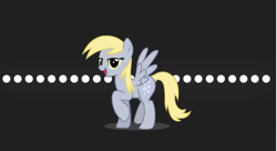 Size: 640x349 | Tagged: safe, derpy hooves, pegasus, pony, bedroom eyes, female, mare, solo