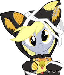 Size: 1024x1196 | Tagged: safe, artist:longren, artist:oathkeeper21, edit, derpy hooves, pegasus, pony, clothes, female, hoodie, mare, solo