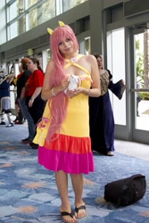 Size: 3456x5184 | Tagged: artist needed, safe, fluttershy, human, am2con, convention, cosplay, irl, irl human, photo