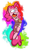 Size: 752x1200 | Tagged: safe, artist:mickeymonster, pinkie pie, earth pony, pony, insanity, lock, padlock, solo, straitjacket