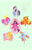 Size: 1242x1920 | Tagged: safe, artist:emmy, derpibooru import, applejack, fluttershy, pinkie pie, rainbow dash, rarity, twilight sparkle, earth pony, pegasus, pony, unicorn, element of generosity, element of honesty, element of kindness, element of laughter, element of loyalty, element of magic, elements of harmony, mane six