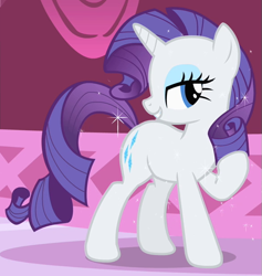 Size: 587x620 | Tagged: safe, screencap, rarity, pony, unicorn, green isn't your color, female, mare, purple mane, solo, white coat