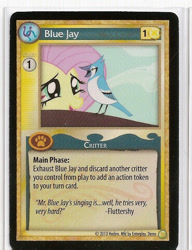 Size: 492x640 | Tagged: safe, fluttershy, pegasus, pony, ccg, enterplay, merchandise, mlp trading card game