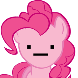 Size: 500x500 | Tagged: safe, pinkie pie, earth pony, pony, female, mare, pink coat, pink mane, solo