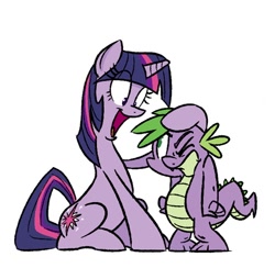 Size: 480x468 | Tagged: safe, artist:glancojusticar, derpibooru import, edit, spike, twilight sparkle, dragon, cropped