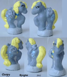 Size: 1400x1600 | Tagged: safe, artist:roogna, derpy hooves, pegasus, pony, g1, custom, female, mare