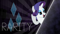 Size: 1920x1080 | Tagged: safe, artist:blackgryph0n, artist:chrisgotjar, artist:hixma, rarity, pony, unicorn, cutie mark, house, solo, vector, wallpaper