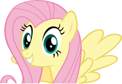 Size: 6560x4523 | Tagged: safe, artist:vulthuryol00, fluttershy, pegasus, pony, absurd resolution, simple background, solo, transparent background, vector