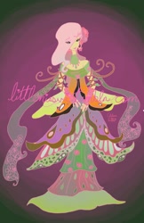 Size: 1242x1920 | Tagged: safe, artist:littlemissvi, fluttershy, fashion, humanized, solo