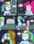 Size: 768x1024 | Tagged: safe, artist:ilaria122, derpibooru import, fluttershy, lightning dust, pinkie pie, rainbow dash, soarin', comic:a mysterious rival, equestria girls, alternate hairstyle, crying, equestria girls-ified, female, geode of fauna, geode of sugar bombs, geode of super speed, jewelry, magical geodes, male, necklace, shipping, soarindash, straight