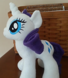 Size: 2046x2358 | Tagged: safe, artist:mintystitch, rarity, irl, photo, plushie, solo