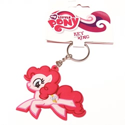 Size: 500x500 | Tagged: safe, pinkie pie, earth pony, pony, keychain, solo