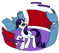 Size: 2480x2225 | Tagged: safe, artist:chop4, rarity, pony, unicorn, needle, sewing, solo, thread