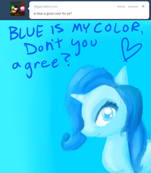 Size: 680x780 | Tagged: safe, artist:moonblizzard, rarity, pony, unicorn, ask, rarity answers, solo, tumblr