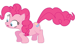 Size: 1680x1050 | Tagged: safe, artist:axemgr, pinkie pie, earth pony, pony, simple background, solo, transparent background, vector