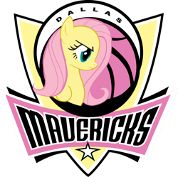 Size: 900x898 | Tagged: safe, fluttershy, pegasus, pony, basketball, dallas, dallas mavericks, logo, maverick, nba, simple background, solo, team, transparent background, vector