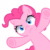 Size: 450x450 | Tagged: safe, artist:apzzang, pinkie pie, earth pony, pony, animated, ask-grow-pinkie, gif, non-looping gif, simple background, solo