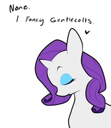 Size: 680x780 | Tagged: safe, artist:moonblizzard, rarity, pony, unicorn, ask, rarity answers, solo, tumblr