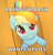 Size: 630x654 | Tagged: safe, derpibooru import, edit, edited screencap, screencap, rainbow dash, pegasus, pony, my little pony: the movie, bronybait, cute, dashabetes, female, grin, happy, image macro, looking up, meme, multicolored mane, red eyes, smiling, solo, text, text edit, time to be awesome, upsies