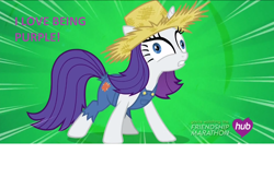 Size: 1342x926 | Tagged: safe, screencap, rarity, pony, unicorn, simple ways, captain obvious, image macro, rariderp, rarihick, solo, spongebob squarepants, the spongebob squarepants movie