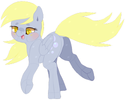 Size: 575x461 | Tagged: safe, artist:catcoins, derpy hooves, pegasus, pony, female, mare, solo, underhoof