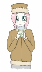 Size: 464x796 | Tagged: safe, artist:239asd, fluttershy, human, humanized, solo