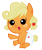 Size: 283x340 | Tagged: safe, artist:very-very-valuable, applejack, earth pony, pony, babyjack, diaper, foal, simple background, sitting, solo, transparent background, vector